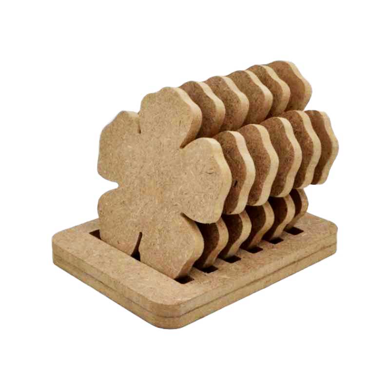 زیرلیوانی چوبی